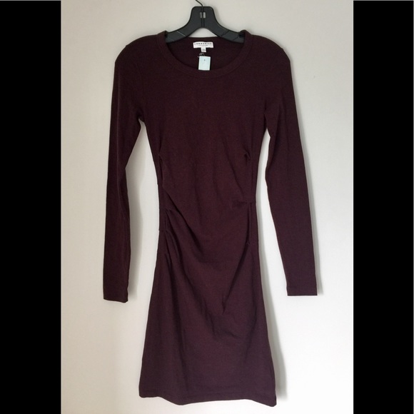 Aritzia’s Community Cashmere Blend Ruched Dress - Picture 2 of 9